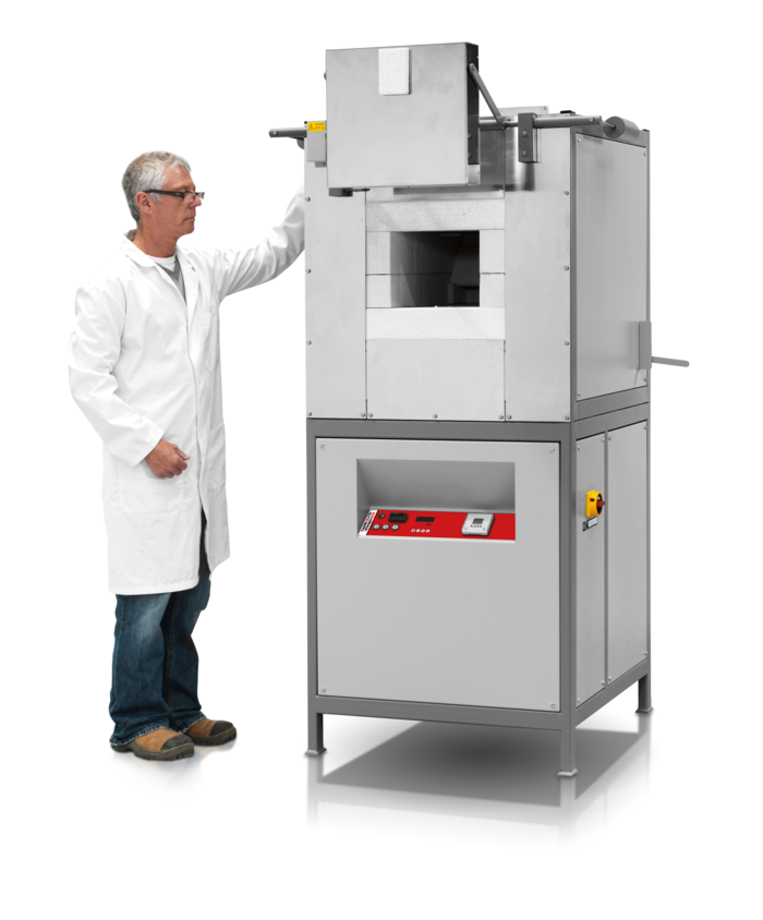 Cupellation Furnace (CF) acc. to Hallmark Convention Carbolite Gero
